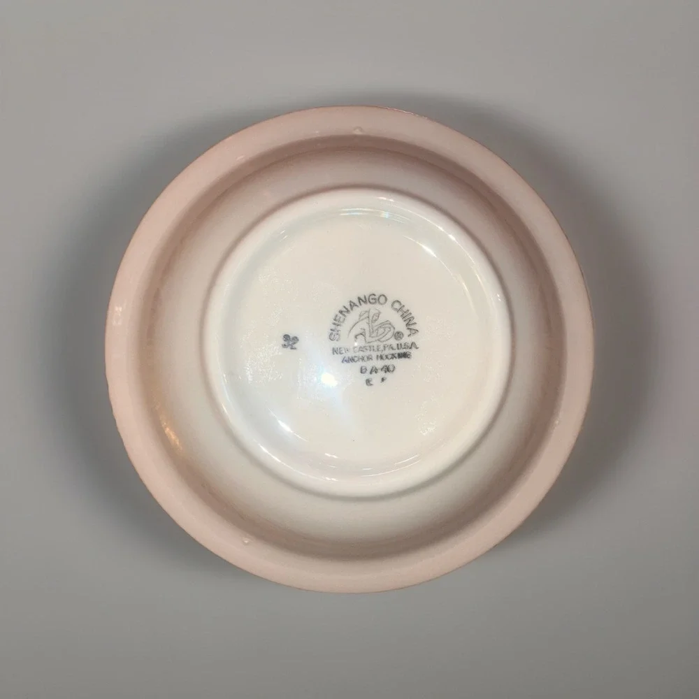 Vintage  Bowl  by Shenango‎ China Morning Glory